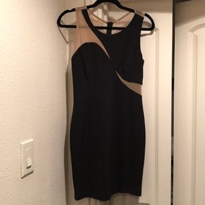 Black cocktail dress